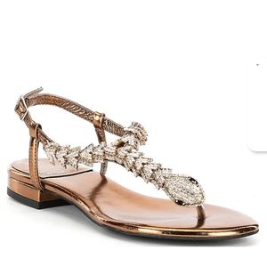 Elegant Gold Sandals NWT
